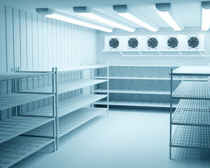 walk-in freezer